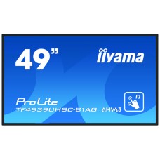 iiyama ProLite TF4939UHSC-B1AG monitor pantalla táctil 124,5 cm (49") 3840 x 2160 Pixeles Multi-touch Multi-usuario Negro (Espera 4 dias) en Huesoi