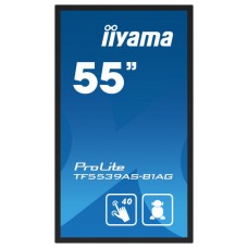 MONITOR IIYAMA 55"  TACTIL / ANDROID 11 / 500CD / RAM 4GB / ROM 32GB / 8MS / USO 24/7 / MODO KIOSCO / IP65 FRONTAL / HDMIX2 / DP X1 / RJ45 / MM / HORIZONTAL-VERTICAL-CARA ARRIBA/  VESA 400X400  (TF5539AS-B1AG) (Espera 4 dias) en Huesoi