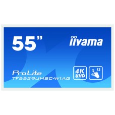 iiyama ProLite TF5539UHSC-W1AG monitor pantalla táctil 139,7 cm (55") 3840 x 2160 Pixeles Multi-touch Multi-usuario Blanco (Espera 4 dias) en Huesoi