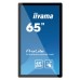 iiyama TF6539UHSC-B1AG pizarra y accesorios interactivos 165,1 cm (65") 3840 x 2160 Pixeles Pantalla táctil Negro USB (Espera 4 dias) en Huesoi