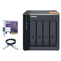 QNAP TL-D400S caja para disco duro externo Carcasa de disco duro/SSD Negro, Gris 2.5/3.5" (Espera 4 dias) en Huesoi