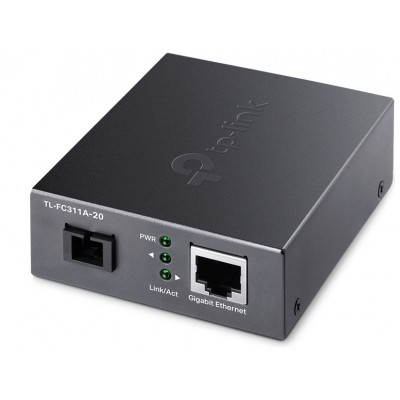CONVERTIDOR DE FIBRA TP-LINK FC311A-20 SINGLE-MODE en Huesoi