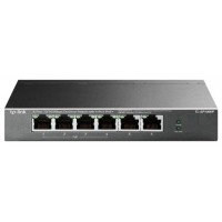 TP-LINK 6-Port 10/100 Mbps Desktop Switch with 4-Port PoE+ en Huesoi