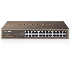 TP-LINK TL-SF1024D switch Fast Ethernet (10/100) Negro (Espera 4 dias) en Huesoi