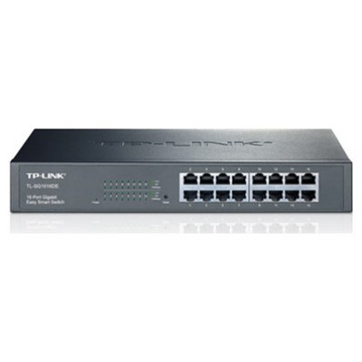 SWITCH SEMIGESTIONABLE TP-LINK TL-SG1016DE 16P GIGABIT 19" RACK (Espera 4 dias) en Huesoi