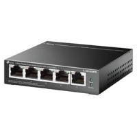 SWITCH TP-LINK PROFESSIONAL 5 PORT GIGABIT EASY SMART 4 PORT POE+ en Huesoi