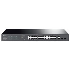 SWITCH 24 PUERTOS POE+ 10/100/1000 TP-LINK +2P RJ45  + 2P Gigabit SFP (Espera 4 dias) en Huesoi