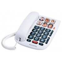 TELEFONO CON CABLE ALCATEL TMAX10 FR WHT en Huesoi
