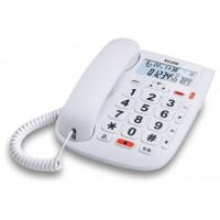 TELEFONO CON CABLE ALCATEL TMAX20 FR WHT en Huesoi