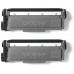 BROTHER pack de 2 cartuchos deToner negro de larga duracion tn2320twin/TN2320TWIN en Huesoi