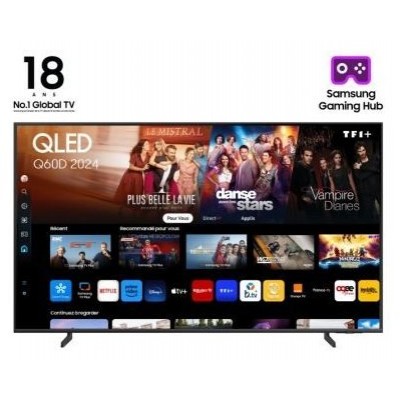 SAMSUNG TV 85" TQ85Q60D QLED UHD SMART TV HDR10+ en Huesoi