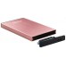 TooQ TQE-2527P caja para disco duro externo Caja de disco duro (HDD) Negro, Rosa 2.5" (Espera 4 dias) en Huesoi