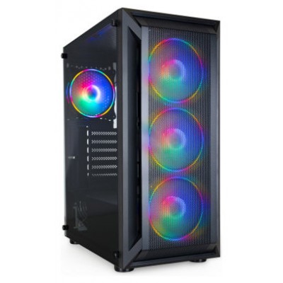 Caja Semitorre Gaming Ragnarok, Negra en Huesoi