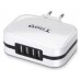 CARGADOR PARED/VIAJE USB 4xUSB (6.8A) BLANCO TOOQ (Espera 4 dias) en Huesoi
