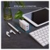 CARGADOR USB-C TOOQ PARED GAN USB-C/PD + USB-A/QC 45W en Huesoi