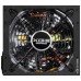 TOOQ FUENTE GAMING 525W ATX12V V2.31 APFC 82+ LED ON/OFF en Huesoi