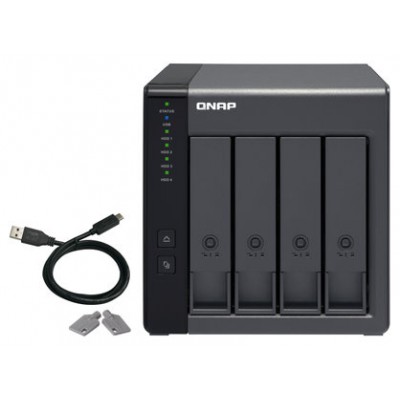 QNAP TR-004 unidad de disco multiple Negro (Espera 4 dias) en Huesoi