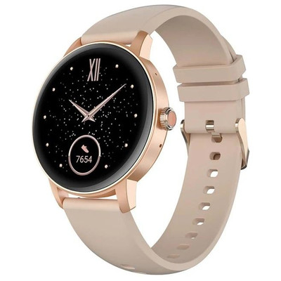 Celly Smartwatch Redondo Funcion Llamada Rosa en Huesoi Celly Smartwatch Redondo Funcion Llamada Rosa en Huesoi
