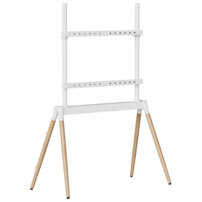 SOPORTE DE SUELO GEMBIRD PARA TV 55" - 86" BLANCO/MADERA en Huesoi SOPORTE DE SUELO GEMBIRD PARA TV 55" - 86" BLANCO/MADERA en Huesoi
