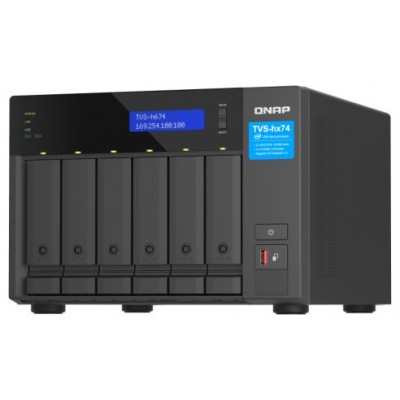 QNAP TVS-h674 NAS Torre Ethernet Negro i3-12100 (Espera 4 dias) en Huesoi