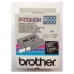 BROTHER Cinta laminada negro/blanco 18mm en Huesoi