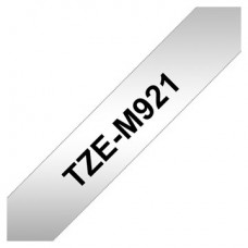 Brother TZe-M921 cinta para impresora de etiquetas Negro sobre metálico (Espera 4 dias) en Huesoi