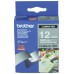 BROTHER Cinta laminada Mate Cinzento claro/Blanco 5m, 12mm en Huesoi