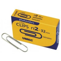 CAJA 100 CLIP NIQUELADO 32 MM U200304 UMEC (MIN10) (Espera 4 dias) en Huesoi