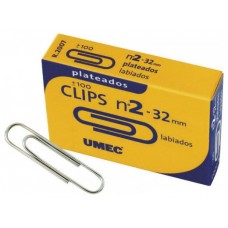 CAJA 100 CLIP NIQUELADO 32 MM U200304 UMEC (MIN10) (Espera 4 dias) en Huesoi