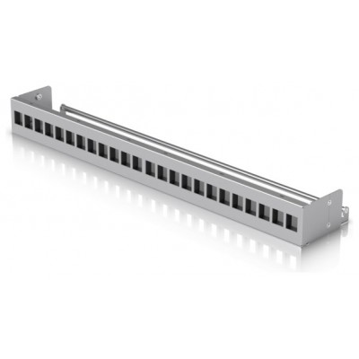 PATCH PANEL UBIQUITI UACC-RACK-PANEL-PATCH-BLANK-24 KEYSTONE WHITE en Huesoi