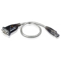 Aten UC232A1-AT adaptador de cable USB RS-232 Negro, Metálico (Espera 4 dias) en Huesoi