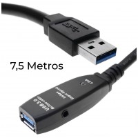 Cable USB 3.0 Chipset M/H 7.5m Biwond (Espera 2 dias) en Huesoi