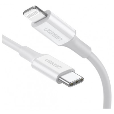 Ugreen 10493 cable de conector Lightning 1 m Blanco (Espera 4 dias) en Huesoi