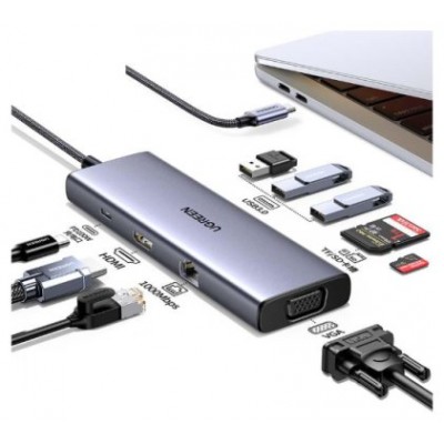 Ugreen Revodok USB-C 6-IN-1 Hub met 4K HDMI USB Tipo C 10000 Mbit/s (Espera 4 dias) en Huesoi Ugreen Revodok USB-C 6-IN-1 Hub met 4K HDMI USB Tipo C 10000 Mbit/s (Espera 4 dias) en Huesoi
