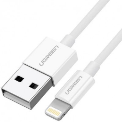 Ugreen cable USB 2.0 A lightning 2m, 5V/2.4A iPhone 7 / 7plus / 6S/ 6 / 6 Plus, iPhone 5s/5c/5, iPad Mini/Mini 2, iPad 1 m Blanco (Espera 4 dias) en Huesoi Ugreen cable USB 2.0 A lightning 2m, 5V/2.4A iPhone 7 / 7plus / 6S/ 6 / 6 Plus, iPhone 5s/5c/5, iPad Mini/Mini 2, iPad 1 m Blanco (Espera 4 dias) en Huesoi