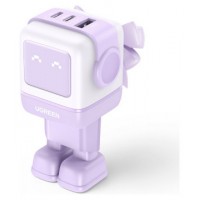 Ugreen Nexode RG 65W 3-Port GaN Ordenador port&aacute;til, Tel&eacute;fono m&oacute;vil, Rat&oacute;n, Port&aacute;til, Bater&iacute;a port&aacute;til, Tel&eacute;fono Rosa Corriente alterna Carga r&aacute;pida Interior (Espera 4 dias) en Huesoi