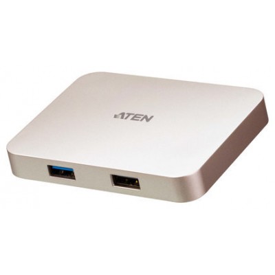 Aten UH3235-AT hub de interfaz USB 2.0 Type-C Oro rosa (Espera 4 dias) en Huesoi