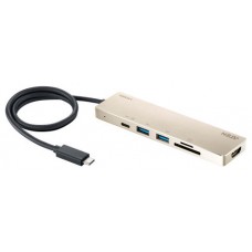 ATEN Docking station compacta USB-C multipuerto con power pass-through (Espera 4 dias) en Huesoi