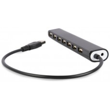 HUB USB GEMBIRD 2.0 7 PUERTOS NEGRO en Huesoi