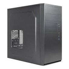 CAJA MICRO ATX UNYKA AERO C11 BLACK FRONTAL CON EFECTO en Huesoi