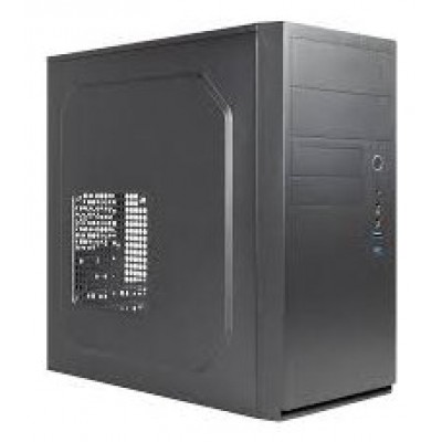 CAJA MICRO ATX UNYKA AERO C11 BLACK FRONTAL CON EFECTO en Huesoi