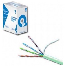 CABLE RED GEMBIRD UTP CAT5E SOLIDO CCA AWG24 BOBINA 305M GRIS en Huesoi
