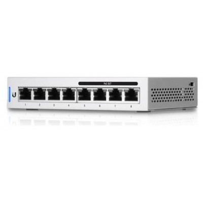 UBIQUITI UNIFI SWITCH 8 PUERTOS US-8-60W PoE (Espera 4 dias) en Huesoi