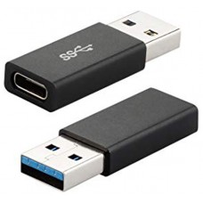 Adaptador USB 3.0 Tipo C Hembra a Macho 3.0 Adaptador de Carga Rápida Doble Cara (Espera 2 dias) en Huesoi
