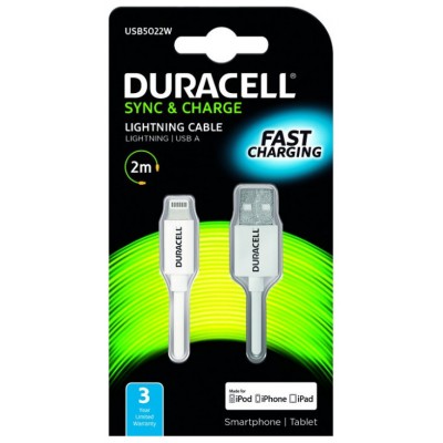 CABLE DURACELLLE USB5022W en Huesoi