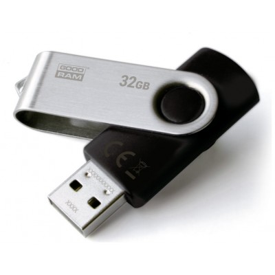 Goodram UTS2 - Pendrive - 32GB - USB 2.0 - Negro en Huesoi