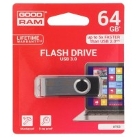 Goodram UTS3 - Pendrive - 64GB - USB 3.0 - Negro en Huesoi
