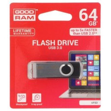 Goodram UTS3 - Pendrive - 64GB - USB 3.0 - Negro en Huesoi