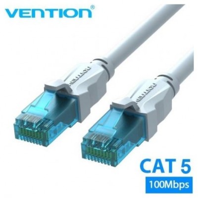 CABLE DE RED LATIGUILLO RJ45 CAT.5E UTP AWG26 30 M AZUL VENTION (Espera 4 dias) en Huesoi