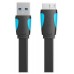 CABLE MICRO USB A USB-A 3.0 M-M 0.50 M NEGRO VENTION (Espera 4 dias) en Huesoi